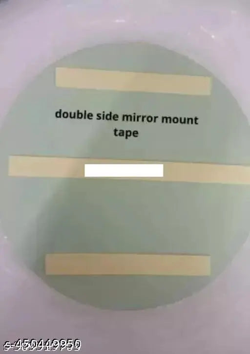 Modern 12 inch Square Glass Mirror (No Drill Required) - JustHomely