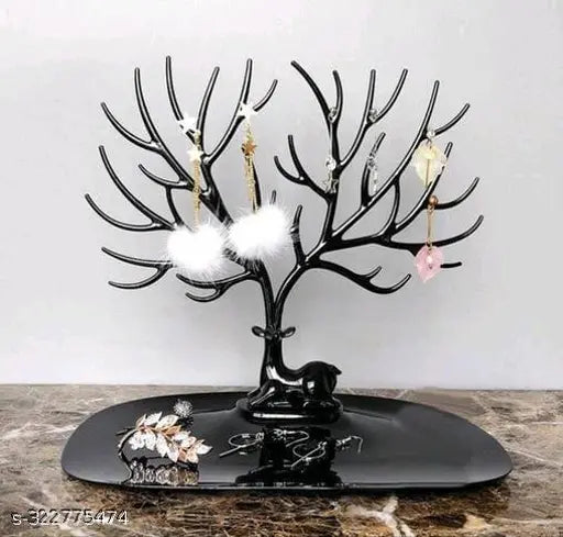 Deer Tree Tray Display Stand Holder Organizer (Pack of 1) - JustHomely