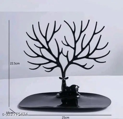 Deer Tree Tray Display Stand Holder Organizer (Pack of 1) - JustHomely