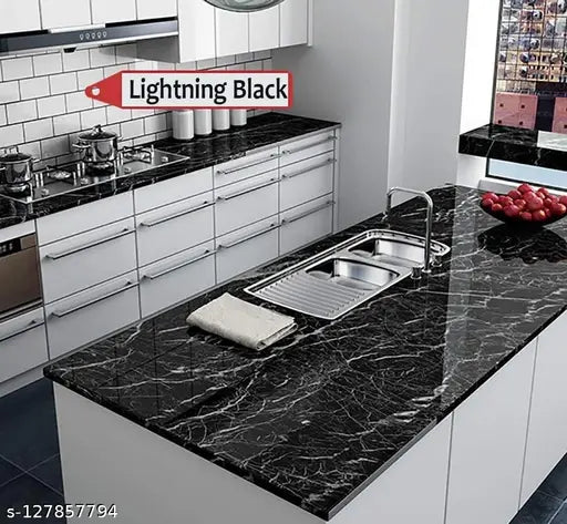 3D Marble Wallpaper Sticker – Self Adhesive, Waterproof & Removable - JustHomely