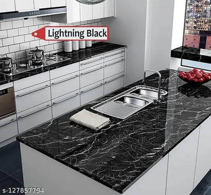 3D Marble Wallpaper Sticker – Self Adhesive, Waterproof & Removable - JustHomely