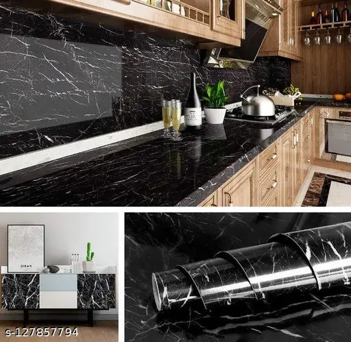 3D Marble Wallpaper Sticker – Self Adhesive, Waterproof & Removable - JustHomely