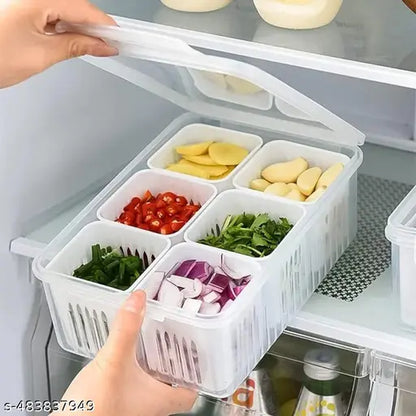 Multi-Storage Airtight Freezer Containers – Kitchen & Refrigerator Food Storage Set - JustHomely