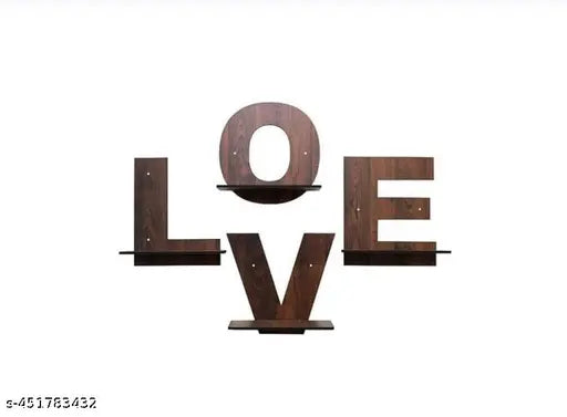 Wooden "LOVE" Wall Decor – Festive Toran, Home & Office Decoration - JustHomely