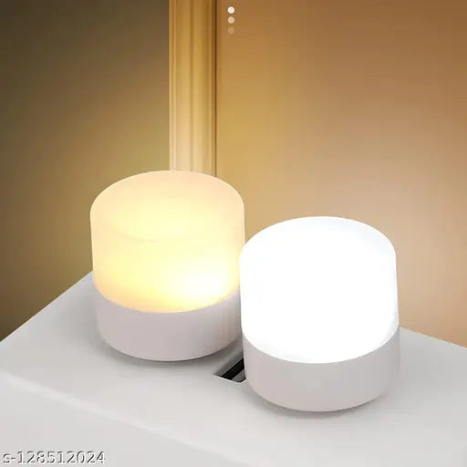 Mini USB LED Night Light – Portable Laptop & Car Atmosphere Lamp (Set of 2) - JustHomely