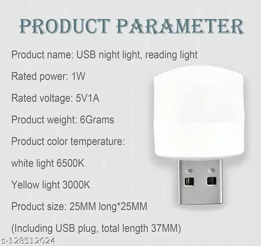 Mini USB LED Night Light – Portable Laptop & Car Atmosphere Lamp (Set of 2) - JustHomely