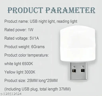 Mini USB LED Night Light – Portable Laptop & Car Atmosphere Lamp (Set of 2) - JustHomely