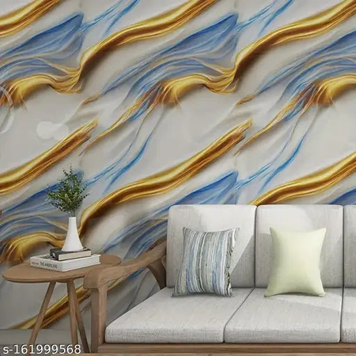 3D Marble Wallpaper Sticker – Self Adhesive, Waterproof & Removable - JustHomely