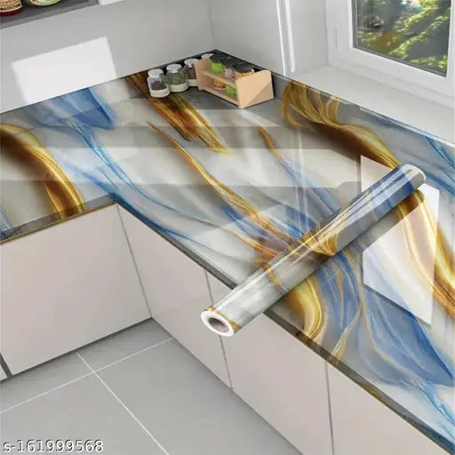 3D Marble Wallpaper Sticker – Self Adhesive, Waterproof & Removable - JustHomely