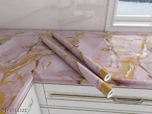 3D Marble Wallpaper Sticker – Self Adhesive, Waterproof & Removable - JustHomely