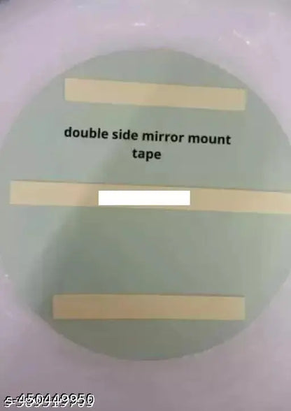 Modern 12 inch Square Glass Mirror (No Drill Required) - JustHomely