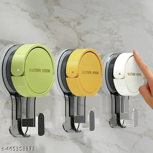 Suction Wall Hook for Heavy-Duty Use – No Installation Required - JustHomely