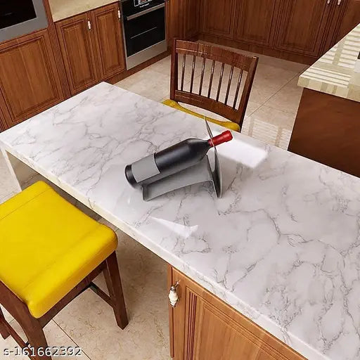 3D Marble Wallpaper Sticker – Self Adhesive, Waterproof & Removable - JustHomely